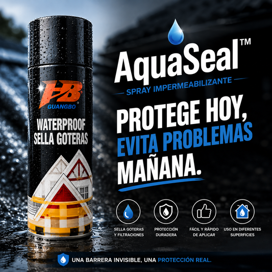 AquaSeal™ | Sella, protege y olvídate de las goteras.