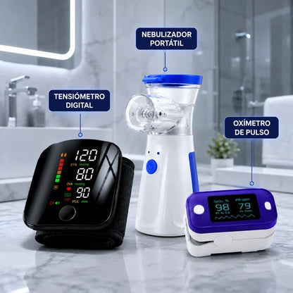 VitalCheckTrio™ | Tu salud, el control total.