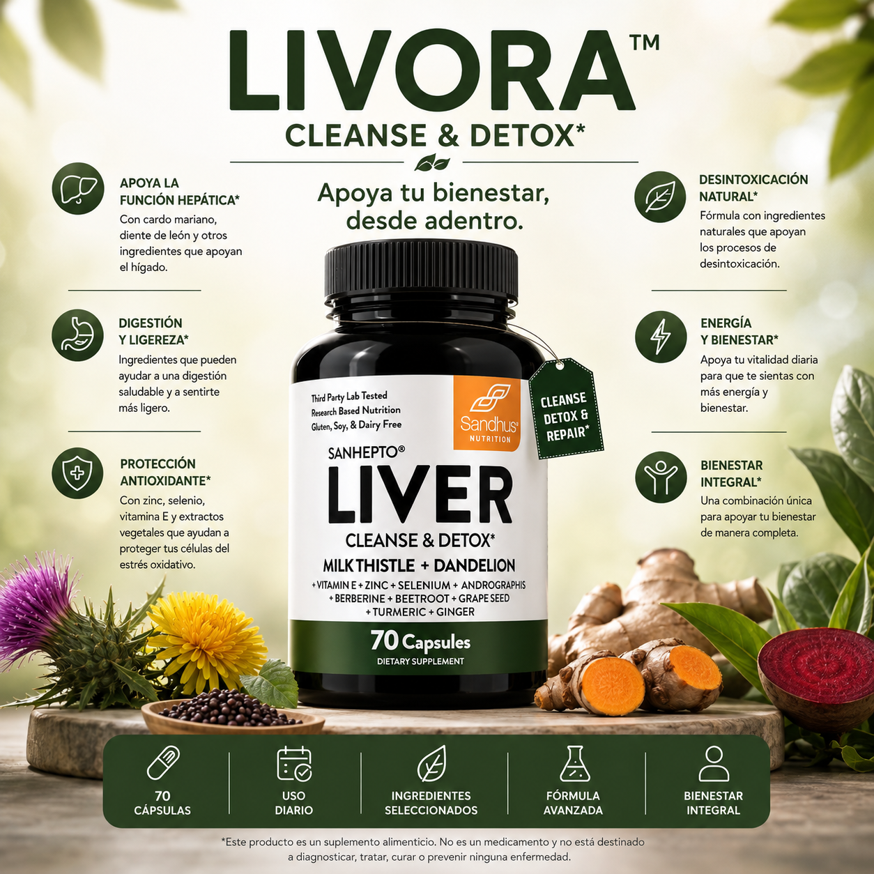 Livora™ | Equilibrio natural desde adentro